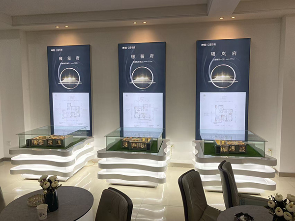 白银坤阳华府地产临洮户型模型